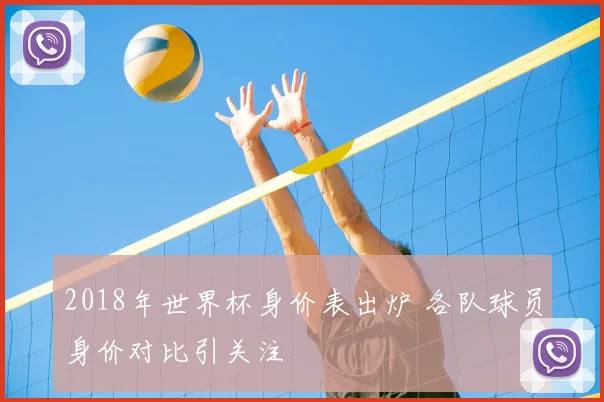 2018年世界杯身价表出炉 各队球员身价对比引关注