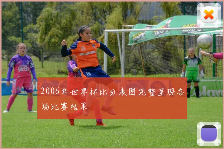 2006年世界杯比分表图完整呈现各场比赛结果