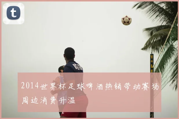 2014世界杯足球啤酒热销带动赛场周边消费升温